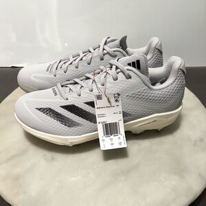 NEW Adidas Adizero Electric TPU Lighstrike Pro Baseball Cleats Gray Men's Size 7